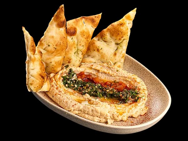 Hummus cu Focaccia